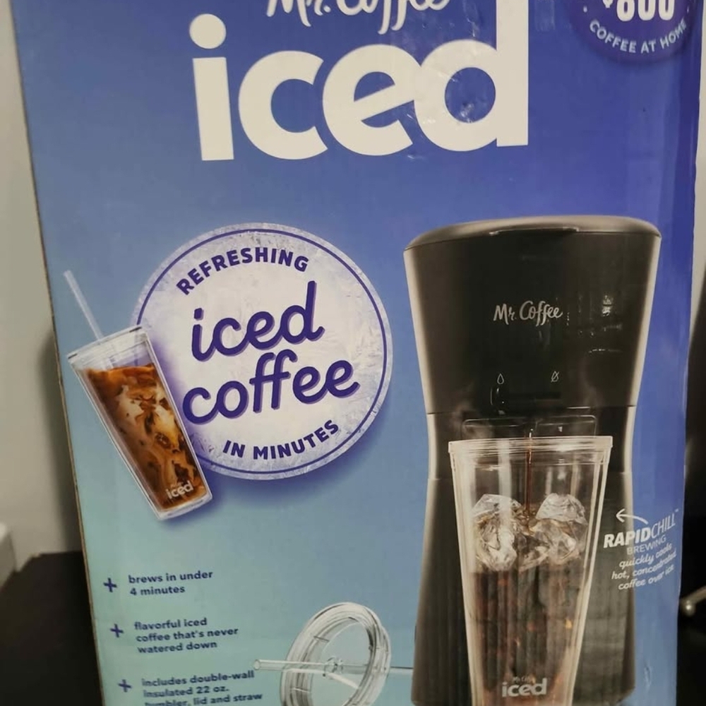 Mr. Coffee Iced Coffee Maker with Black Finish